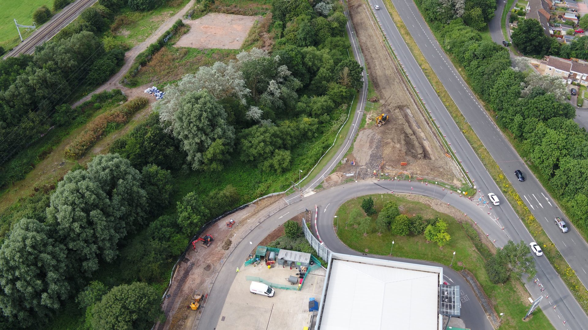 Mannington road improvement scheme complete